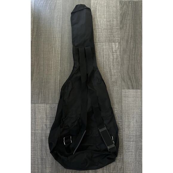Lumber Acoustic Guitar Gig Bag Soft Case with Shoulder Straps & Pocket - Picture 3 of 3
